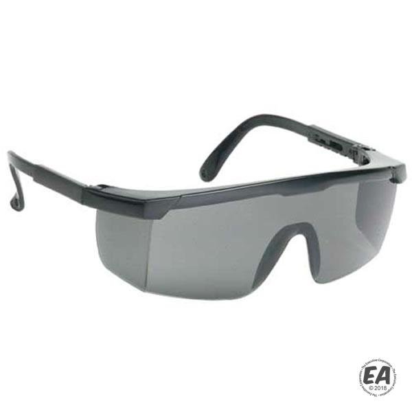 INOX Large Single Lens GS-1710 Grey Safety Glasses