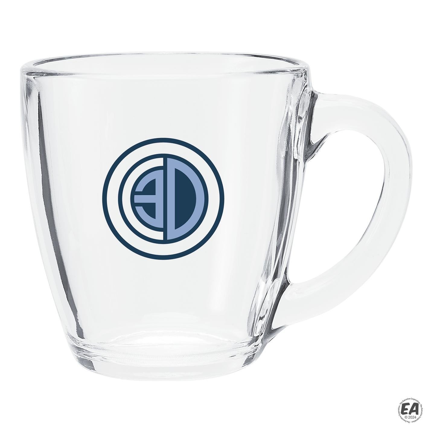 16 oz Tapered Glass Mug