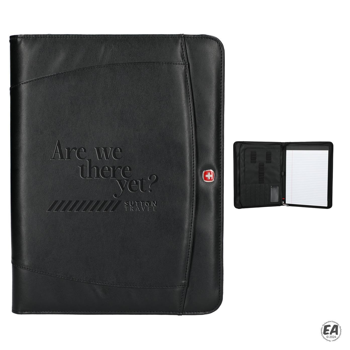 Wenger Recycled Zippered Padfolio