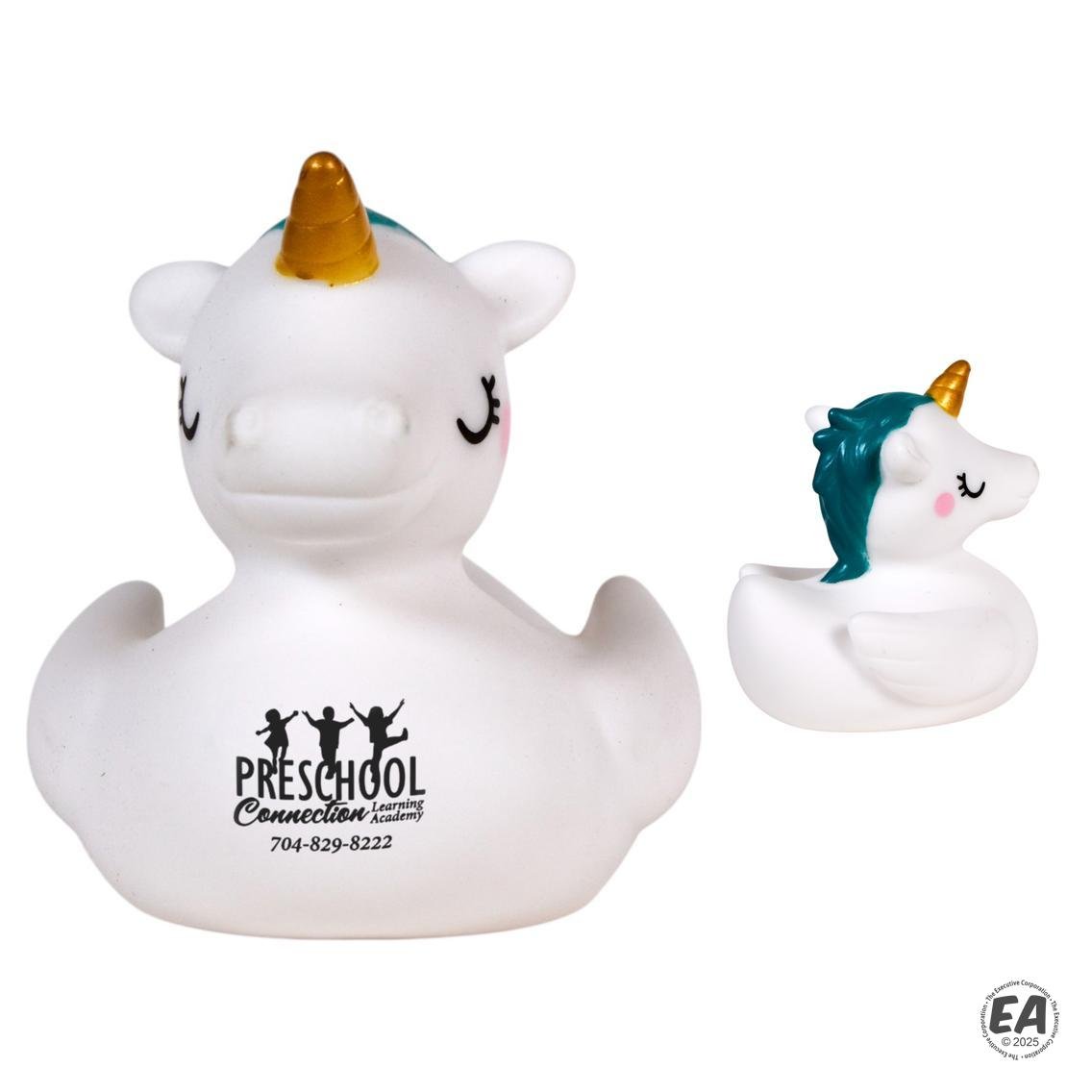 Mini Unicorn Rubber Duck