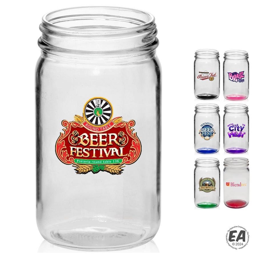 8 oz. Small Color Mason Jar