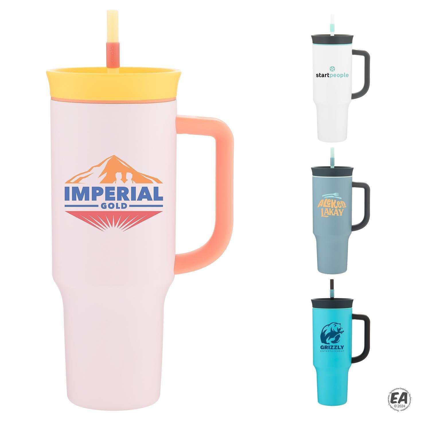 Owala 40 oz Stainless Steel Tumbler With Handle