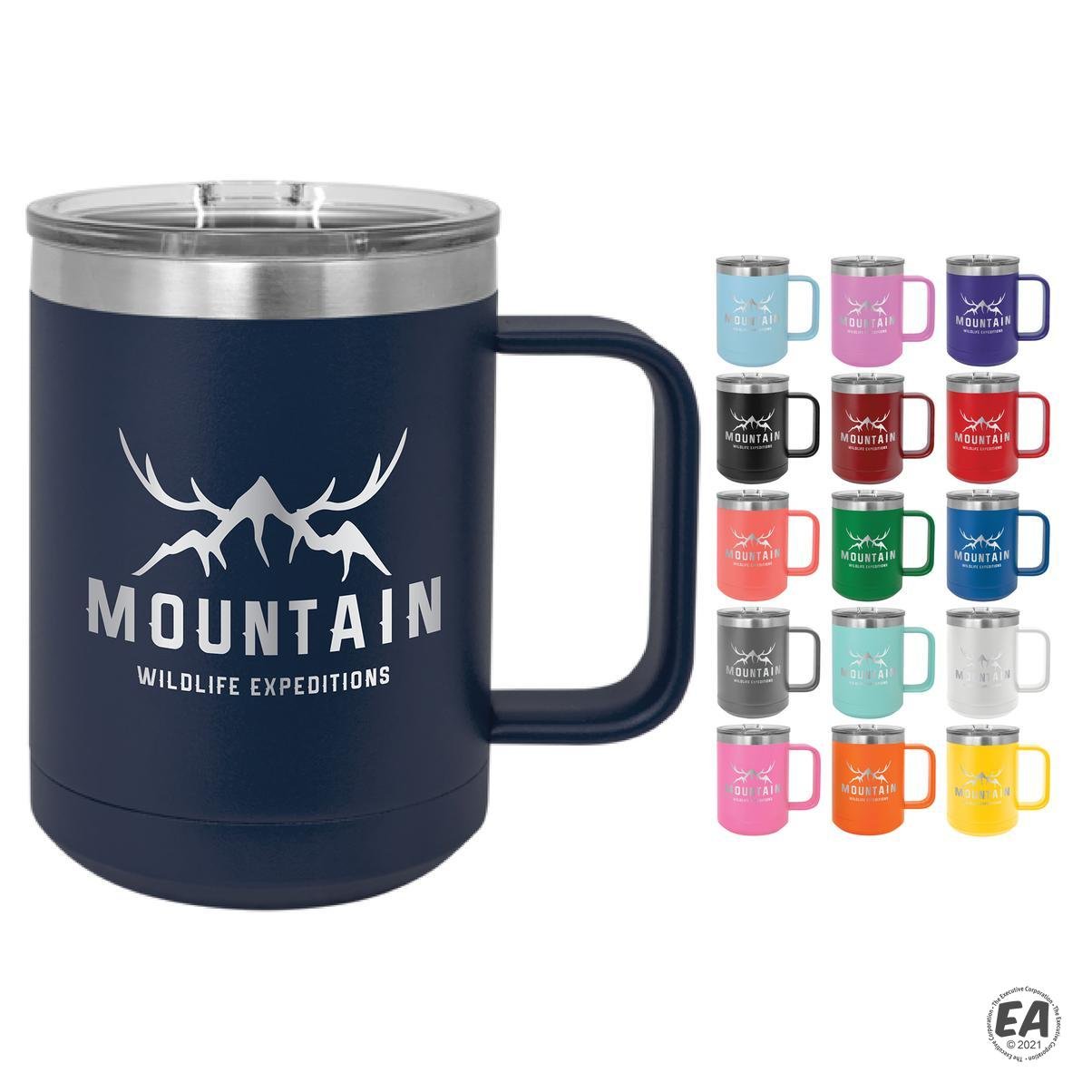 Polar Camel 15 oz Coffee Mug Tumbler