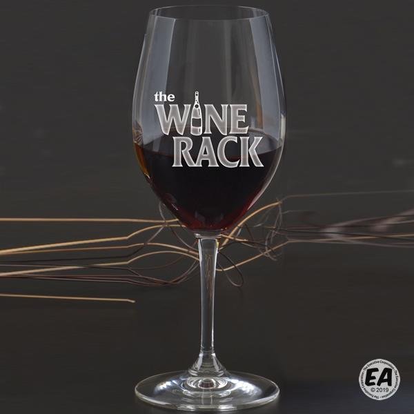 19.75 oz. Degustazione Red Wine Glass with Deep Etching