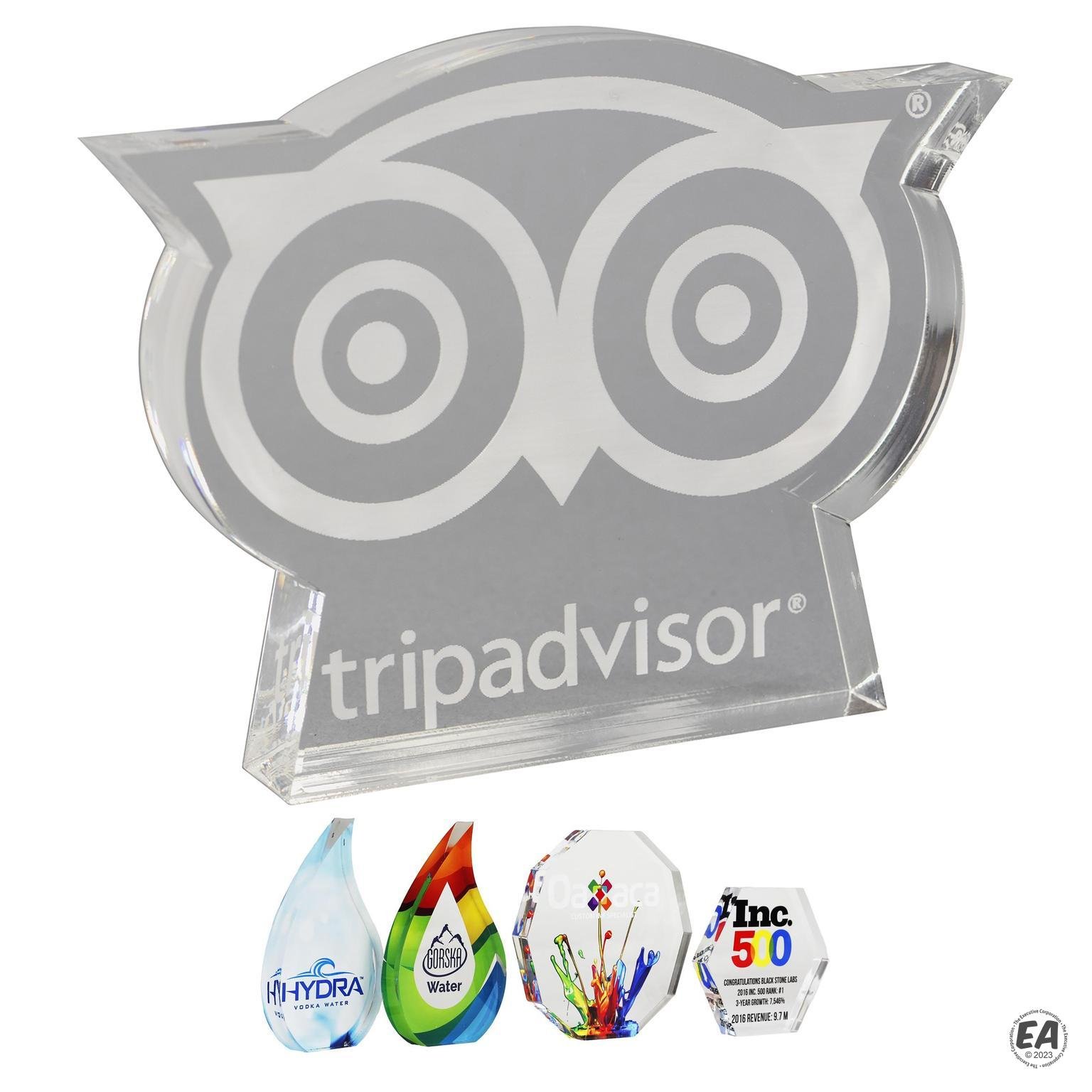 Design Your Own Shape Acrylic Award - 10 Square Inches