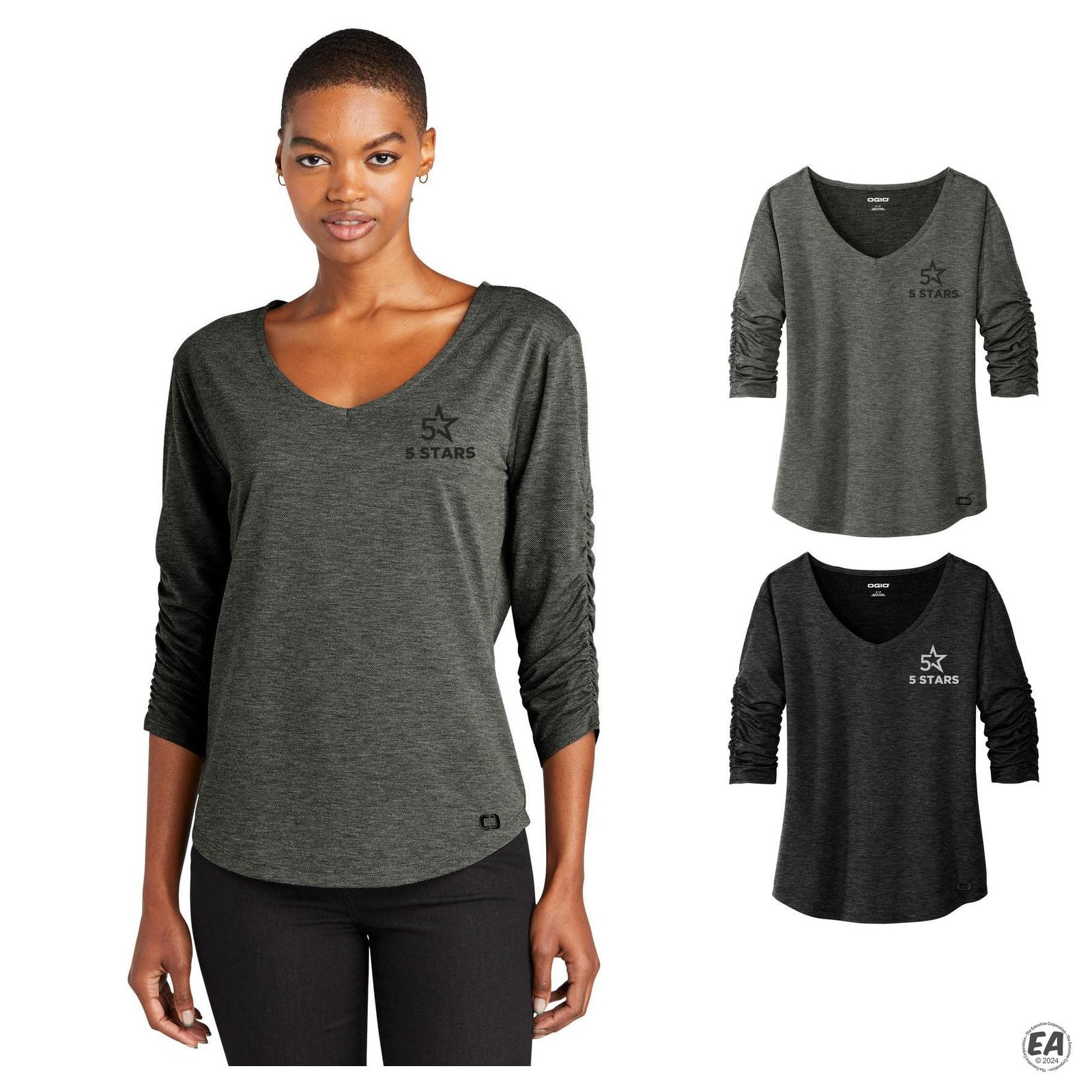 OGIO LOG148 Ladies Evolution V-Neck