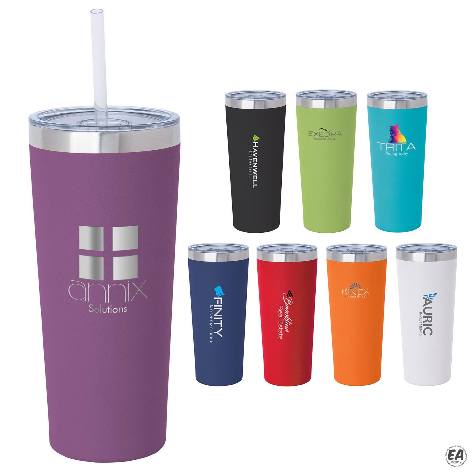 Sovrano KM8402 Biere 22 oz. Double Wall Stainless Tumbler
