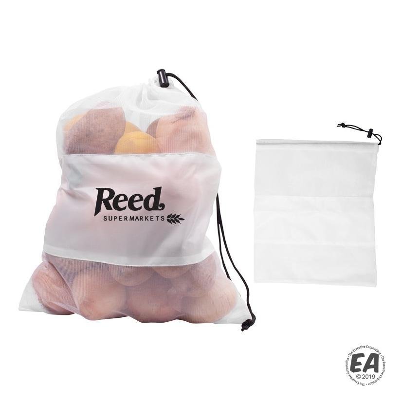 Mesh Vegetable Drawcord Bag