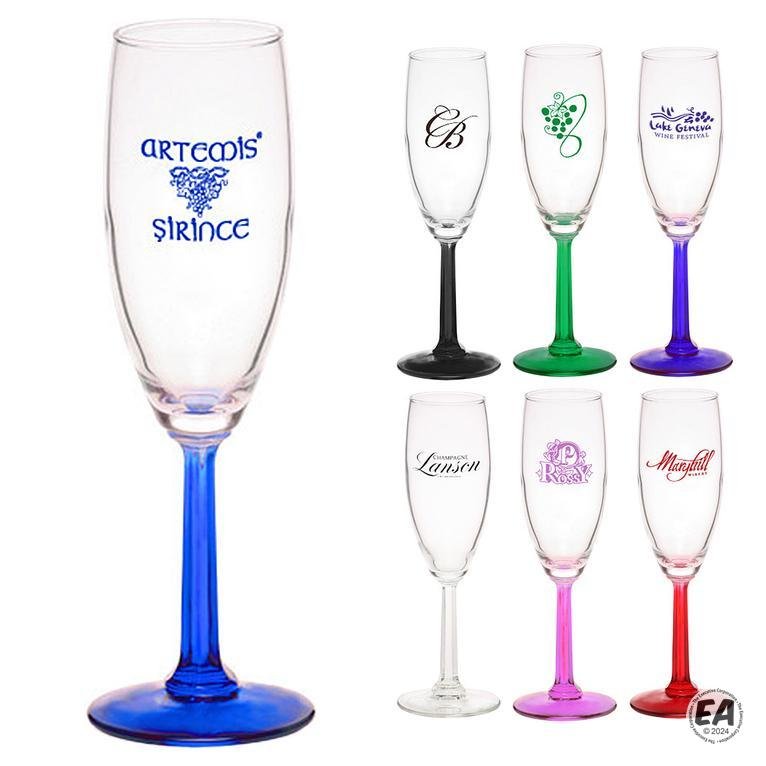 6 oz. Libbey Champagne Flutes