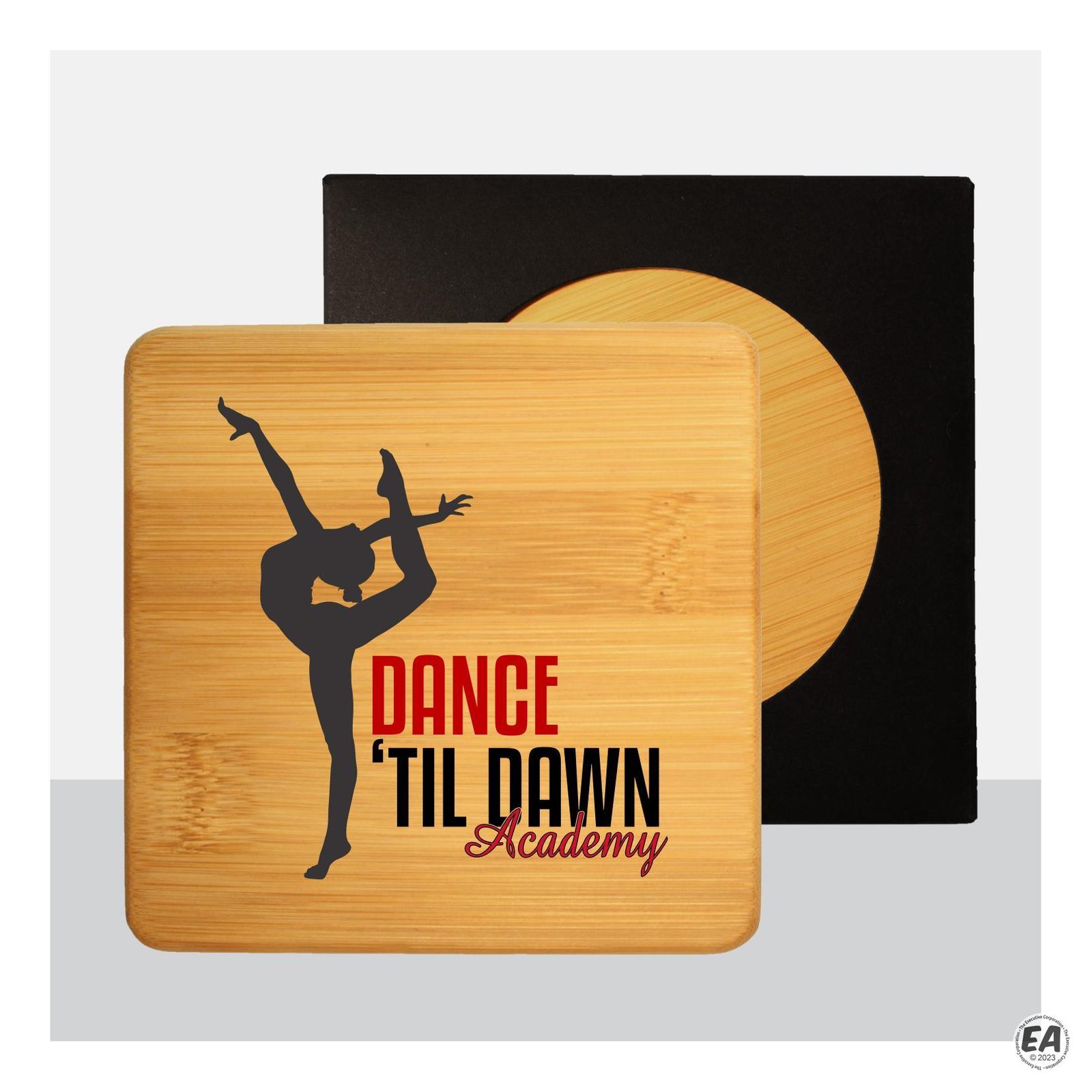 Square Bamboo Coaster (1-Pack)