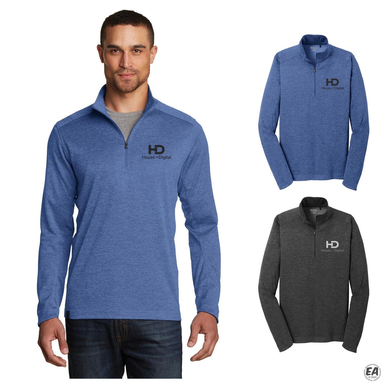 OGIO OG202 Pixel 1/4-Zip