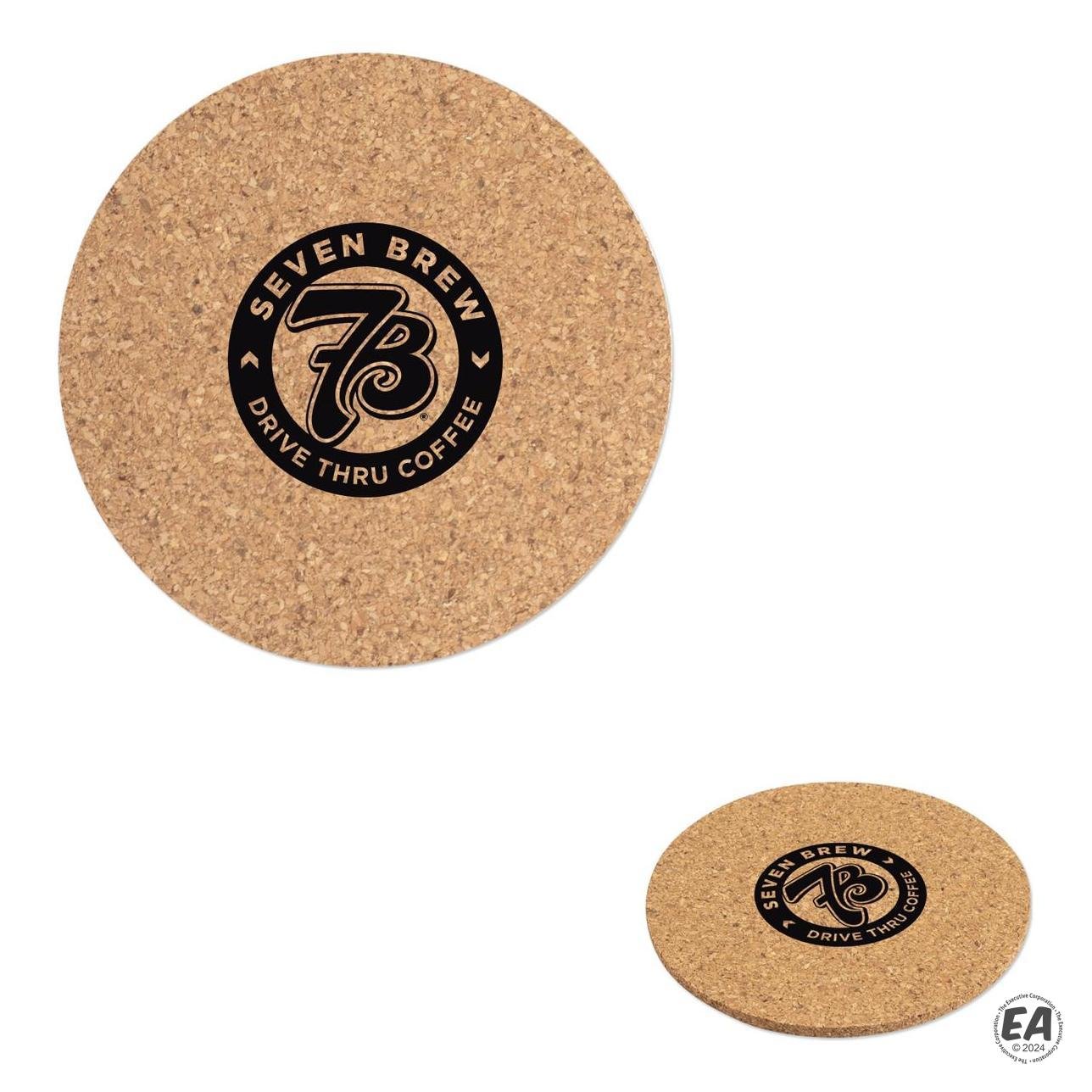 Round Cork Coaster
