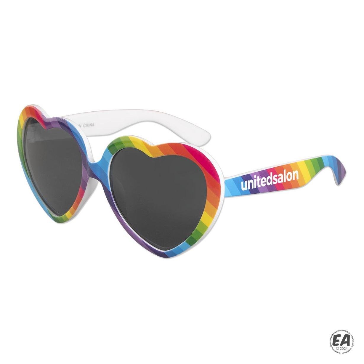 Pride Heart Shaped Sunglasses