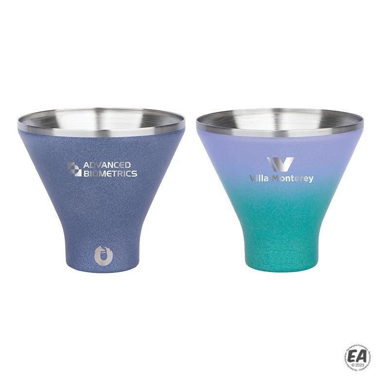 Snowfox 8 oz. Shimmer Finish Vacuum Insulated Martini Cup