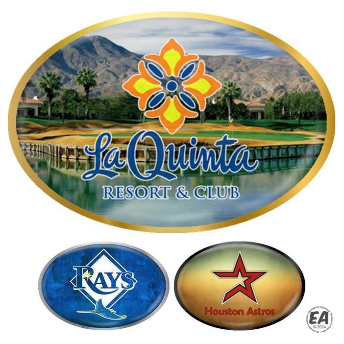 Full Color Epoxy Lapel Pins - Oval 1.125" x 0.75" - Quick Turn
