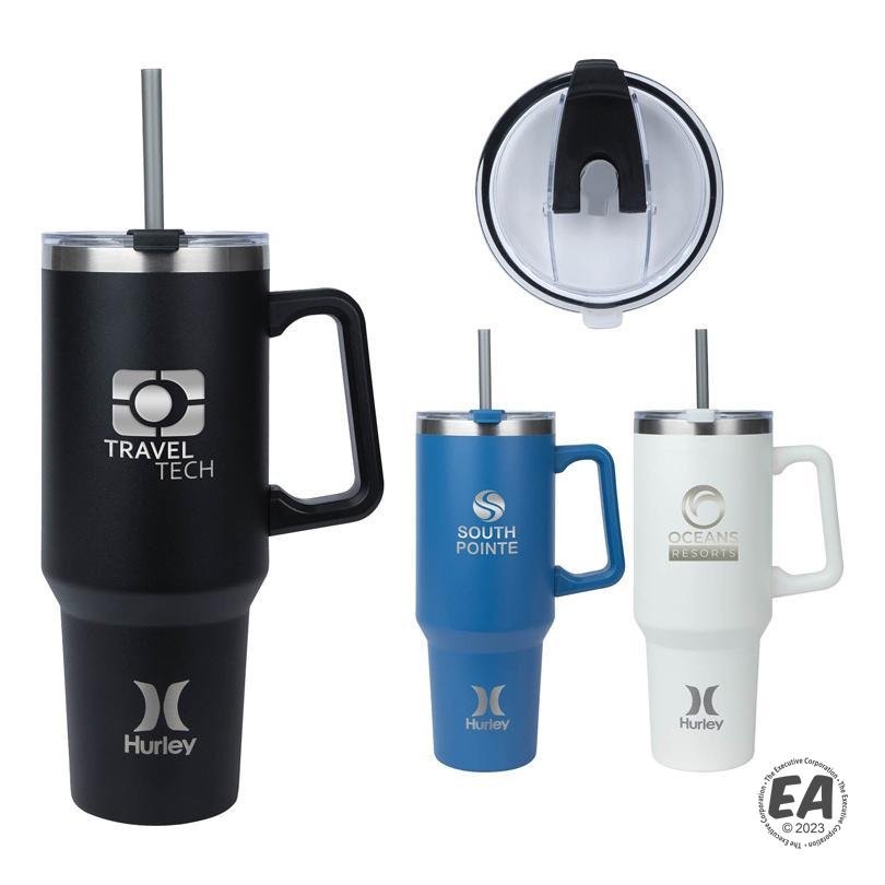 Hurley Oasis 40 oz. Vacuum Insulated Travel Mug