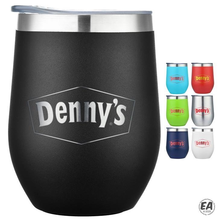12 oz Double Wall Vacuum Wine Cup
