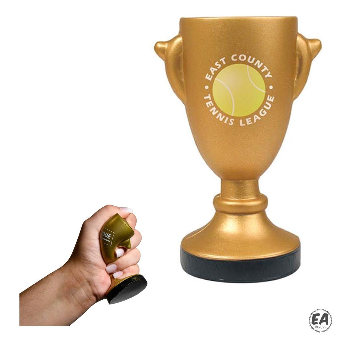 Gold Trophy Squeezie Stress Reliever