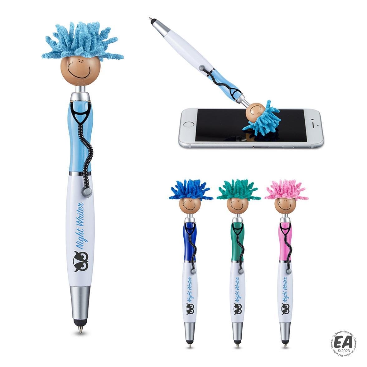 MopToppers Screen Cleaner with Stethoscope Stylus Pen