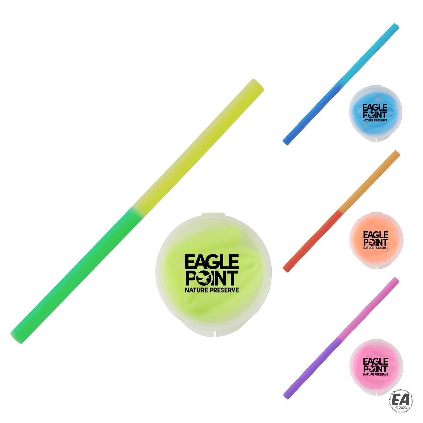 Reuse-it Mood Silicone Straw in Round Case