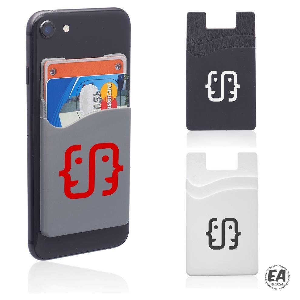 Montego Dual Pocket Silicone Phone Wallet