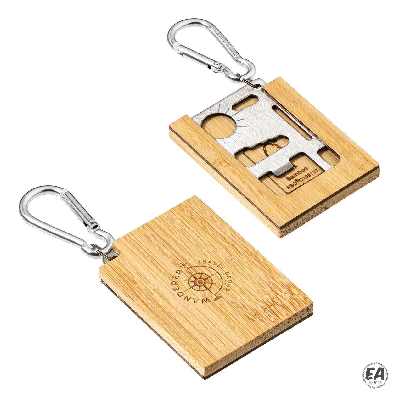 Best Buddy Tools FSC Bamboo Multi-Tool with Carabiner