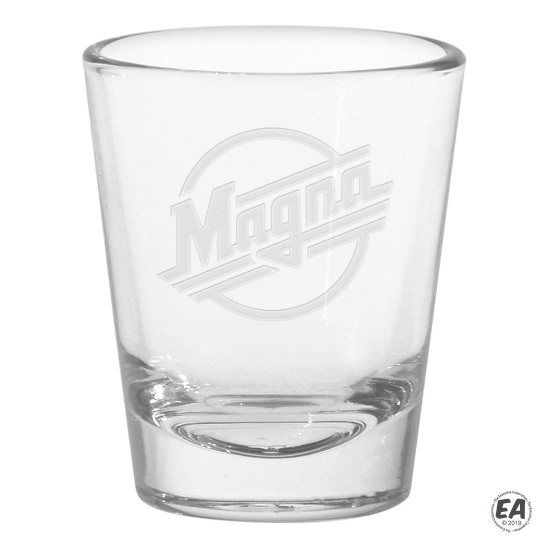 1.75 oz. Tapered Shot Glass - Deep Etched