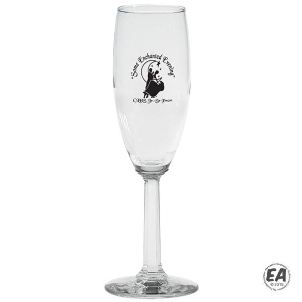 6 oz. Napa Valley Flute with Optic Stem