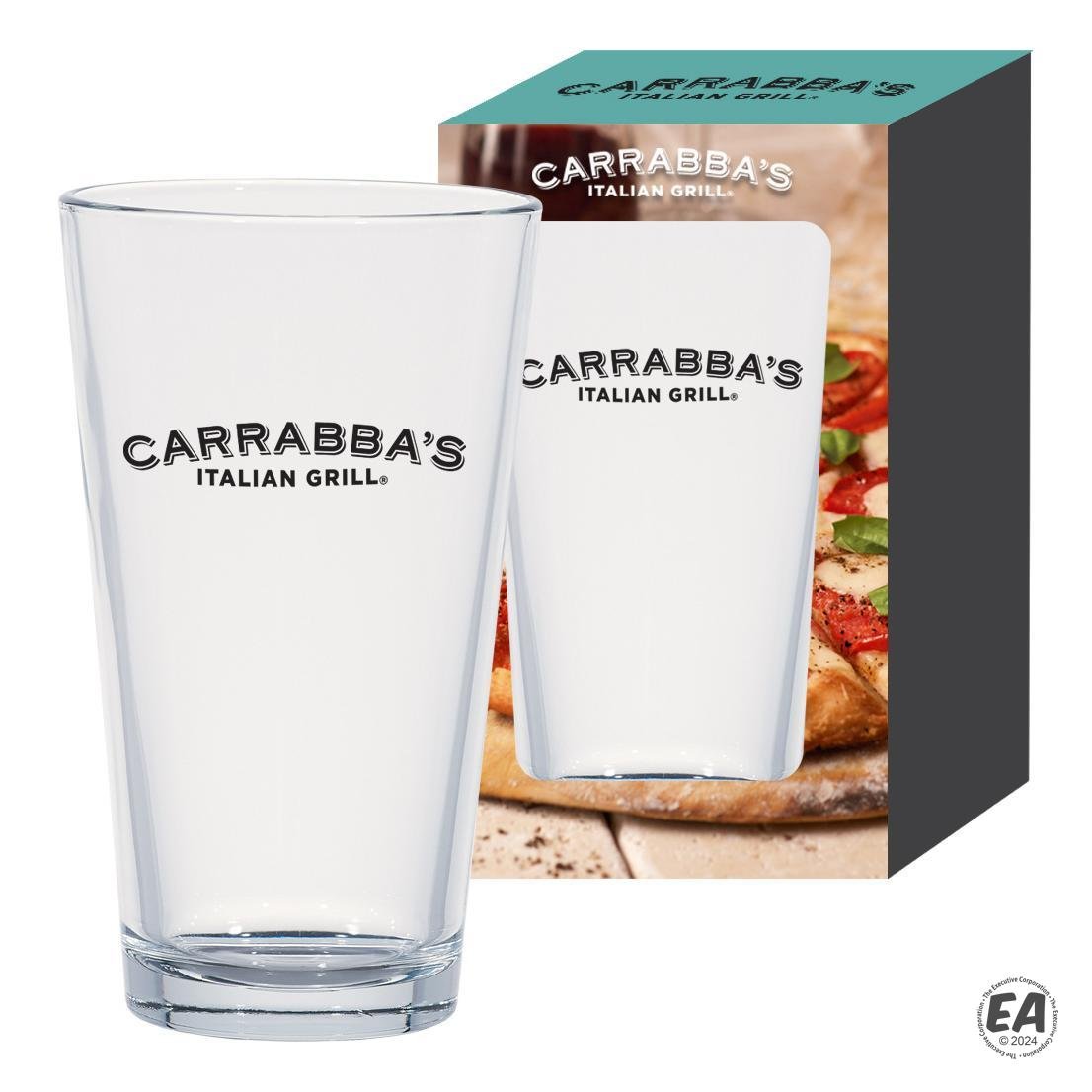 16 oz. Classic Ale Pint Glass with Custom Window Box