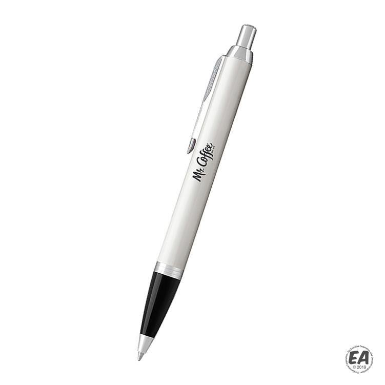 Parker IM White Lacquer CT Ballpoint Pen