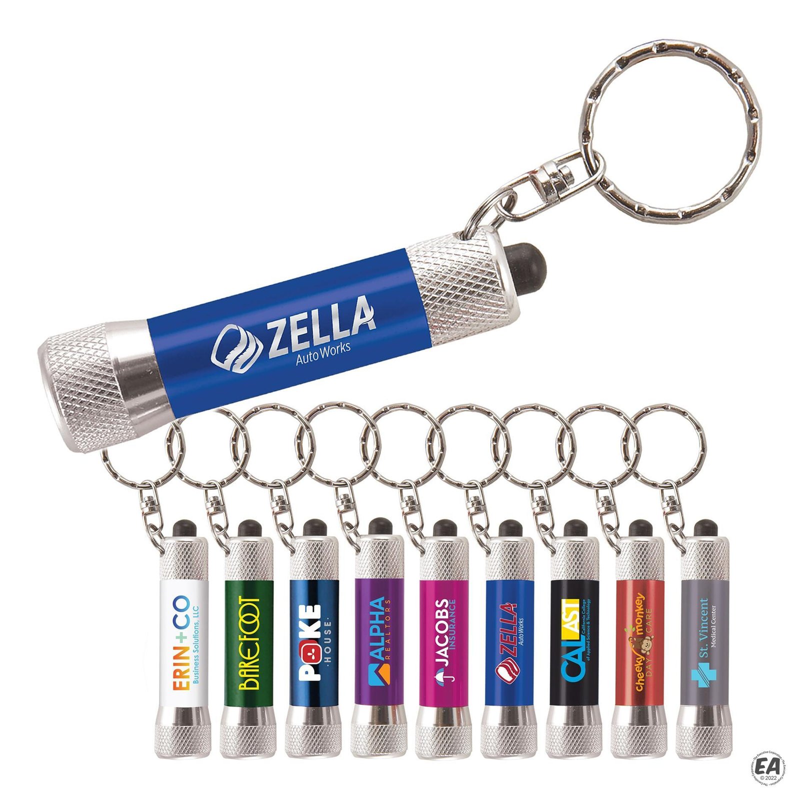 Chroma LED Flashlight with Keyring