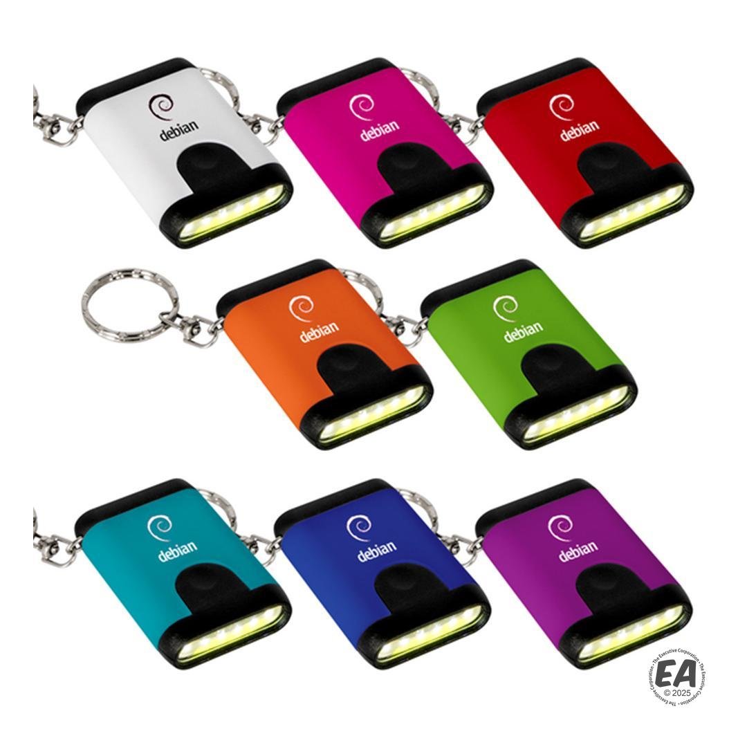 COB Flashlight Keychain