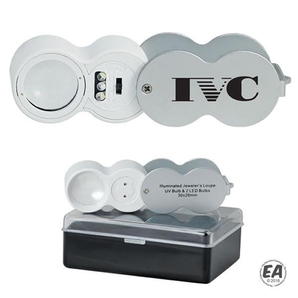 15x UV & LED Illuminated Loupe Magnifier
