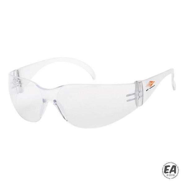 INOX Lightweight GS-1715Q Clear Safety Glasses with Anti-Fog