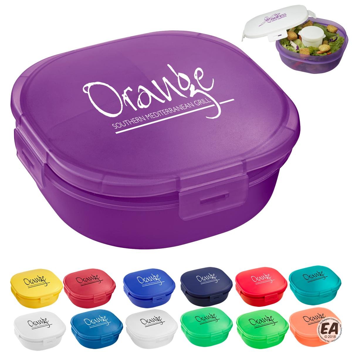 Salad-To-Go Container