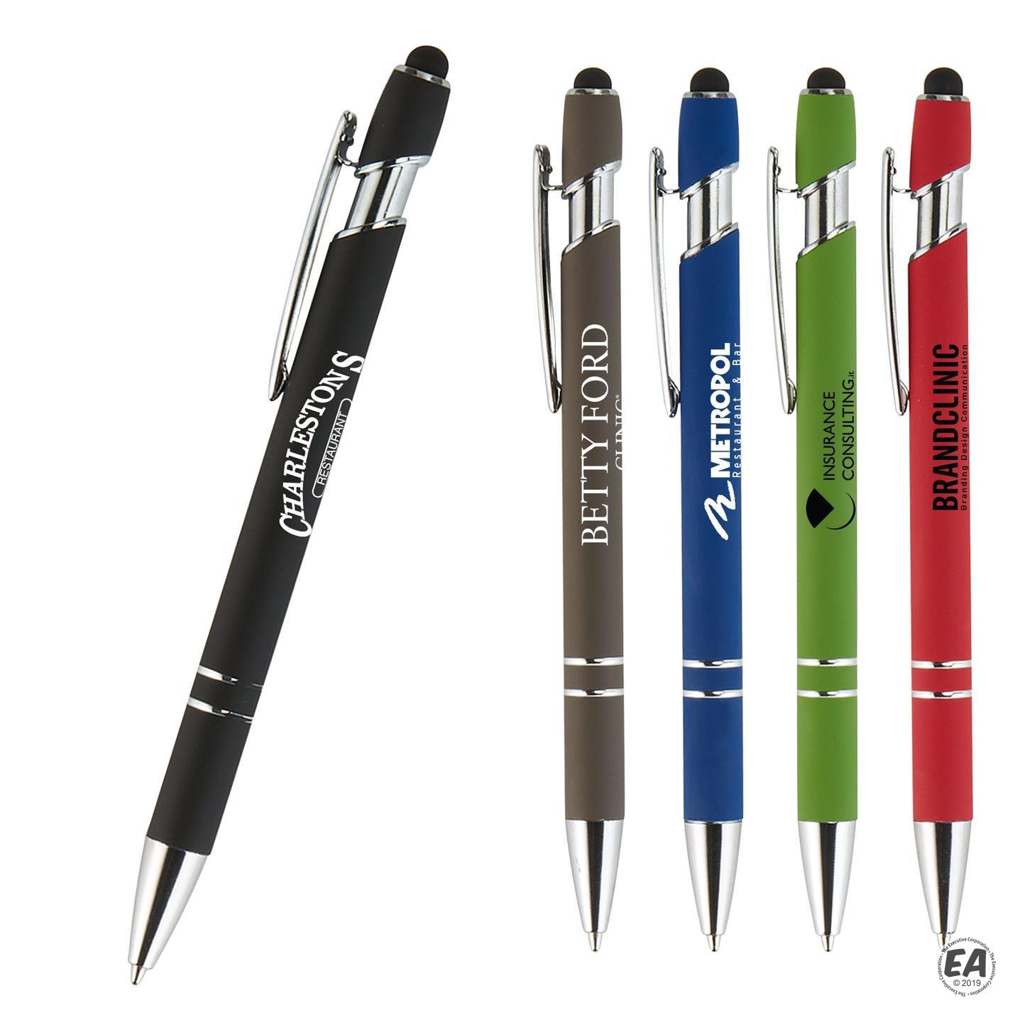 Granada Velvet-Touch Aluminum Stylus Pen