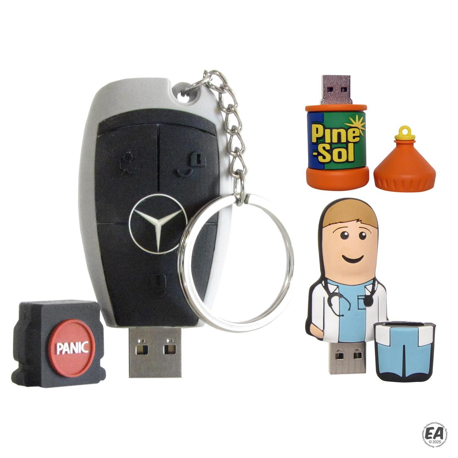 Custom Shape USB Flash Drive 3D 32GB
