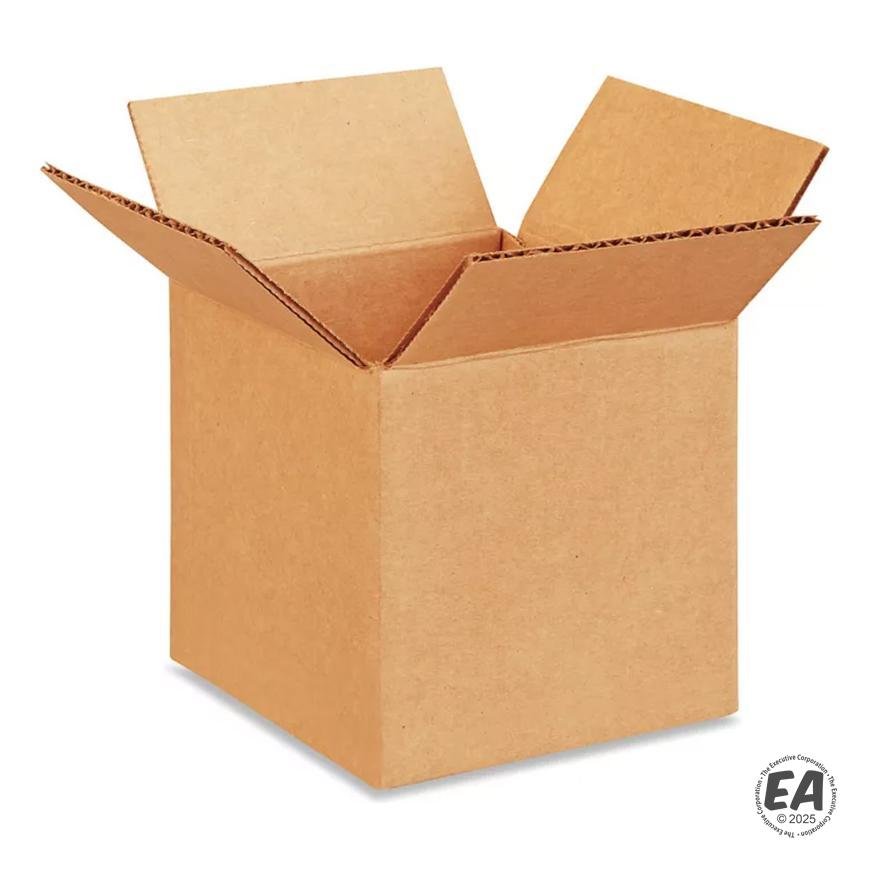 Kraft Lightweight Shipping Box 4x4x4 (32 ECT Lightweight)
