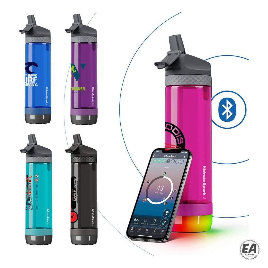 HidrateSpark PRO 24 oz. Tritan with Straw Lid
