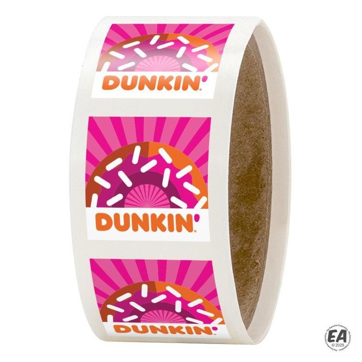 1" x 1" Square Roll Labels