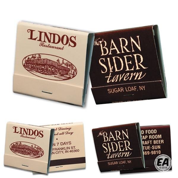 30 Strike Beige Board Matchbooks