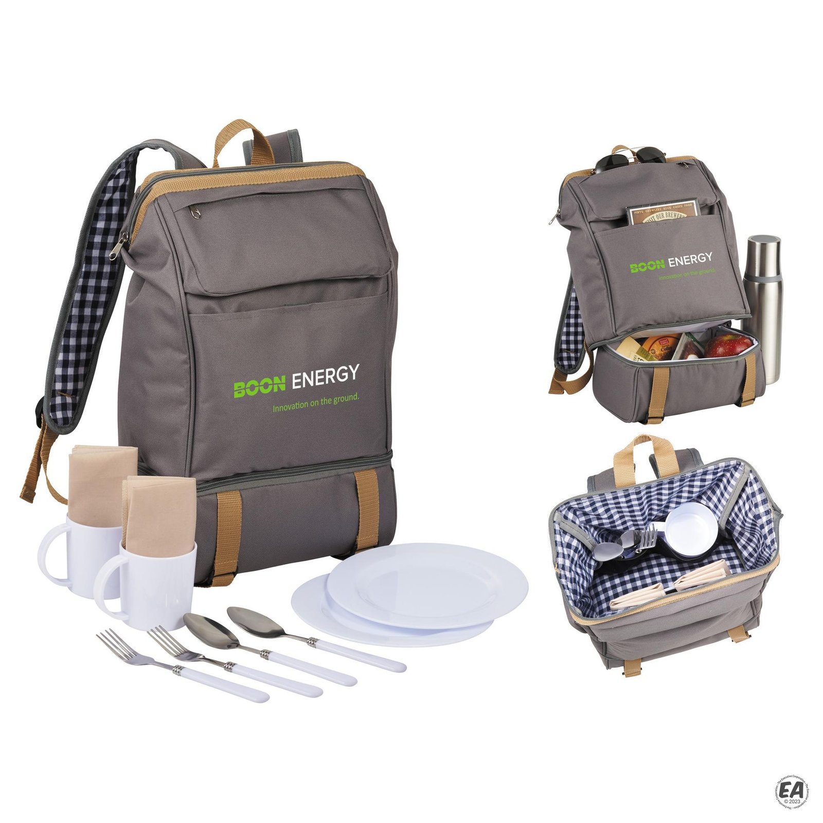 Caf Picnic Backpack for Two