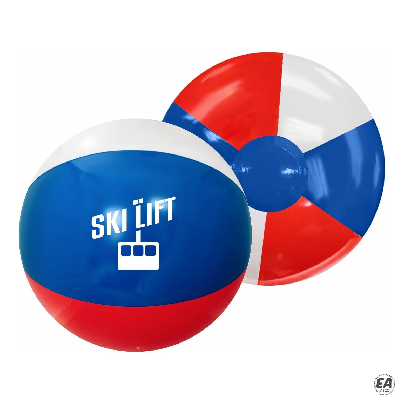 Red/White/Blue 12" Beach Ball