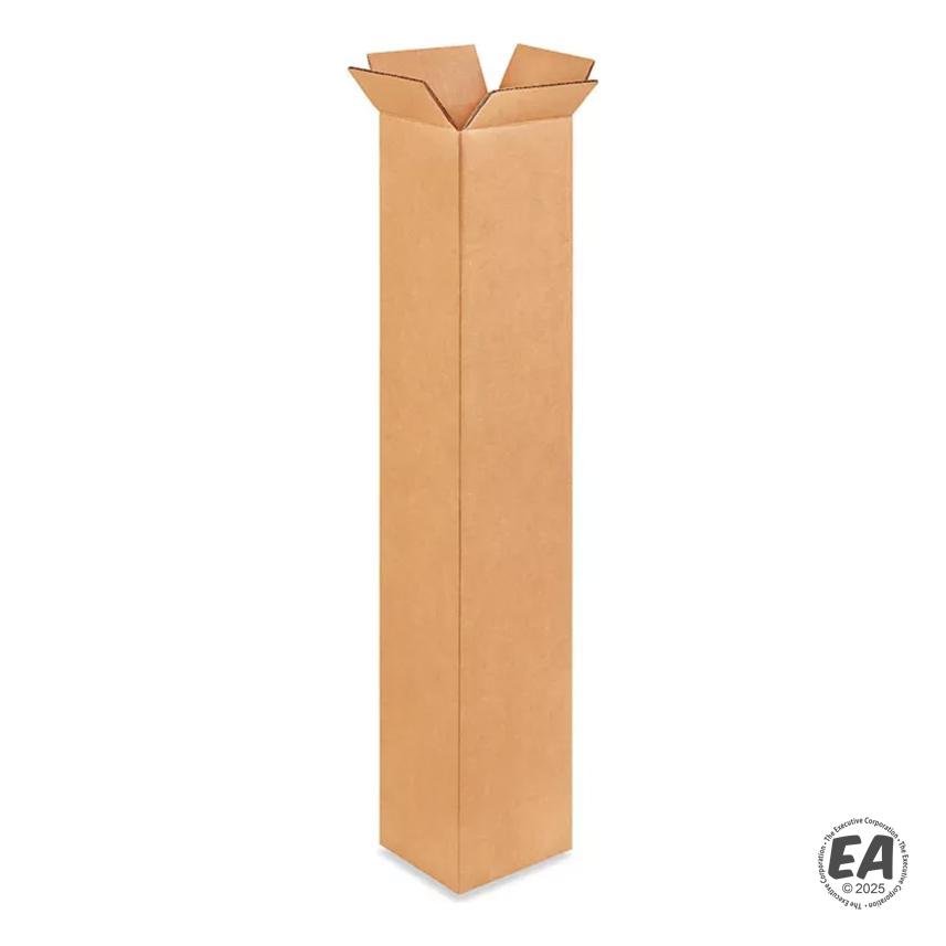 Kraft Shipping Box 4x4x24 (Umbrella Box)