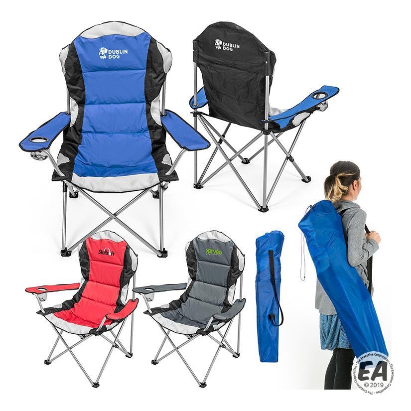 Go-Everywhere Padded Fold-Up Lounge Chair