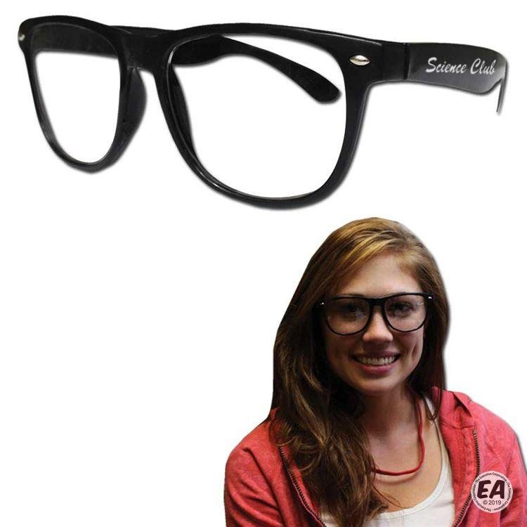 Black Frame 50's Glasses