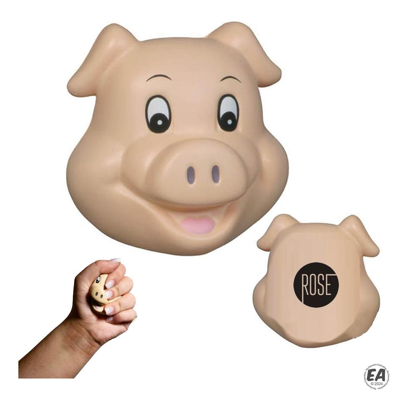 Pig Funny Face Stress Reliever