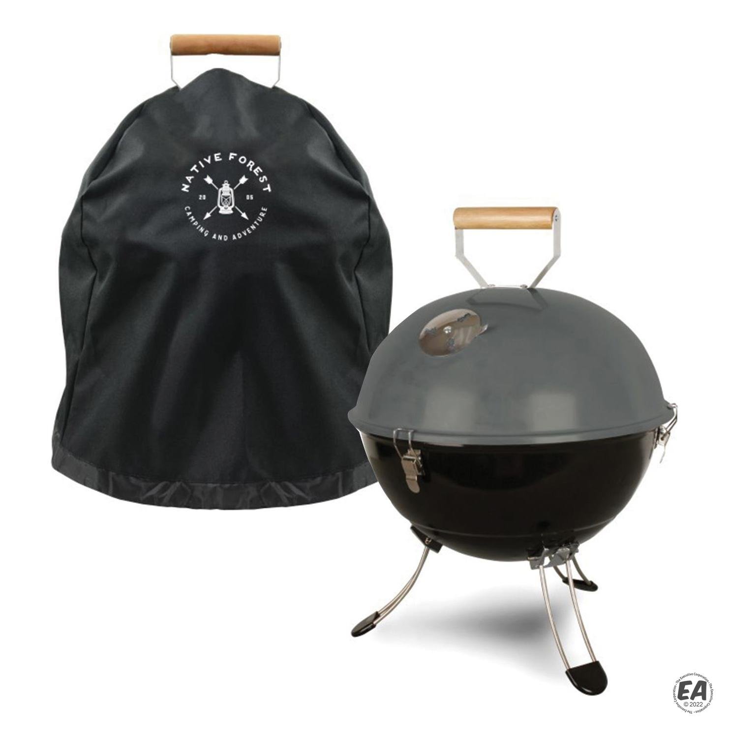 Coleman Party Ball Charcoal Grill With Cover