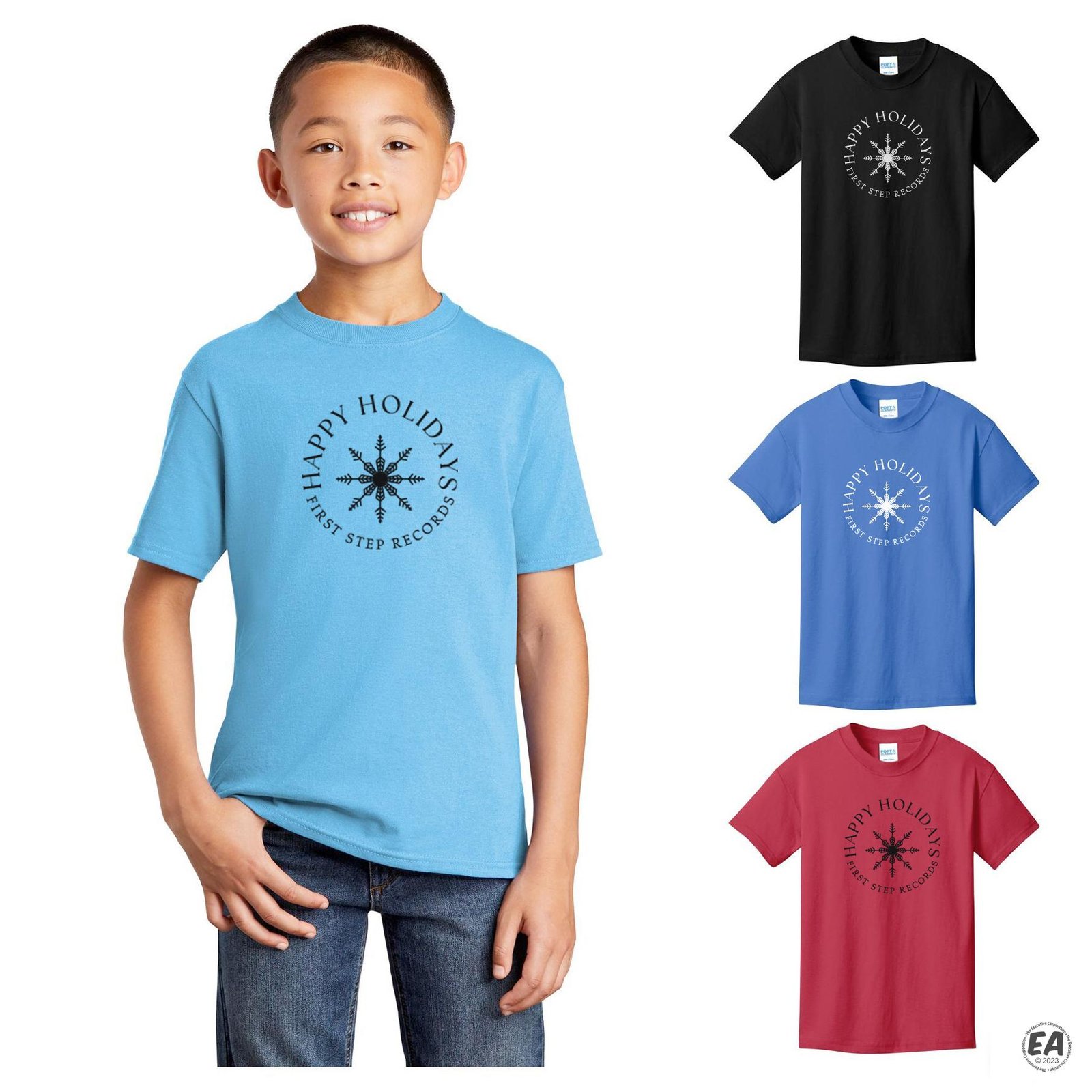 Port and Company PC54YDTG Youth Core Cotton DTG Tee