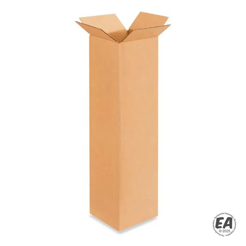 Kraft Shipping Box 4x4x16